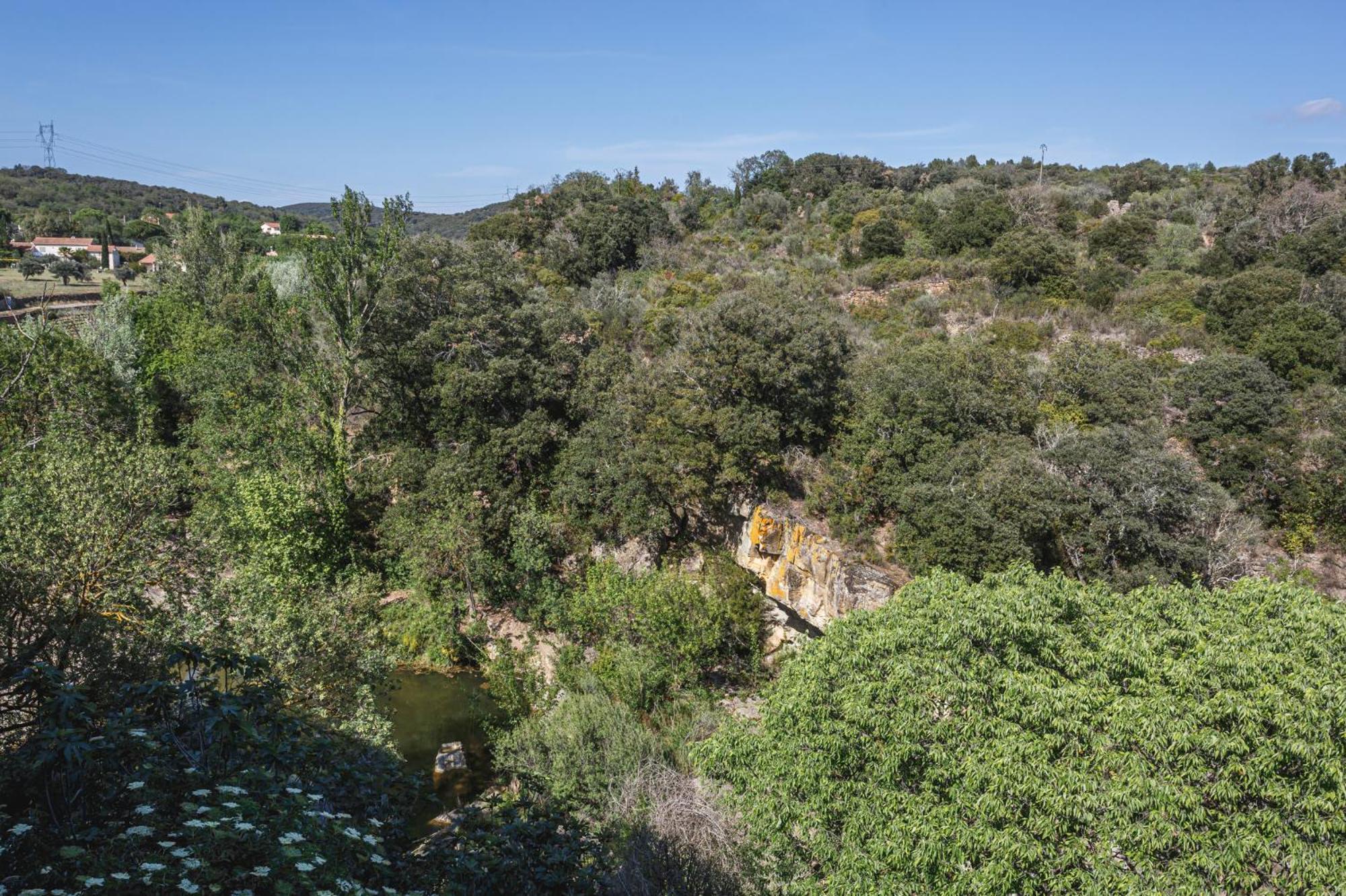 Cosy Apartment In Ancient Gabian With River And Vineyard Views Buitenkant foto